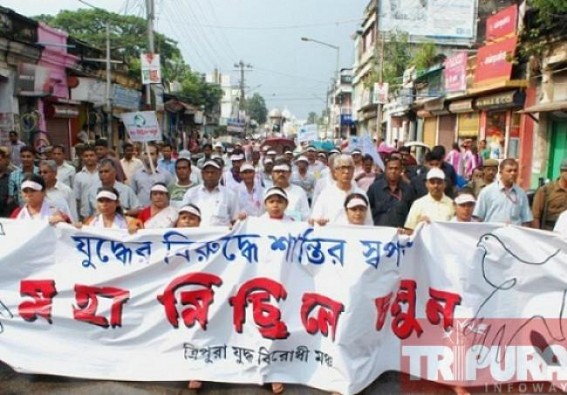 Frequent rally organized by the political parties chokes traffic movement Frequent rally organized by the political parties chokes traffic movement